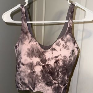 Lululemon Align Tank Top Size 8 Diamond Dye Mink Bery